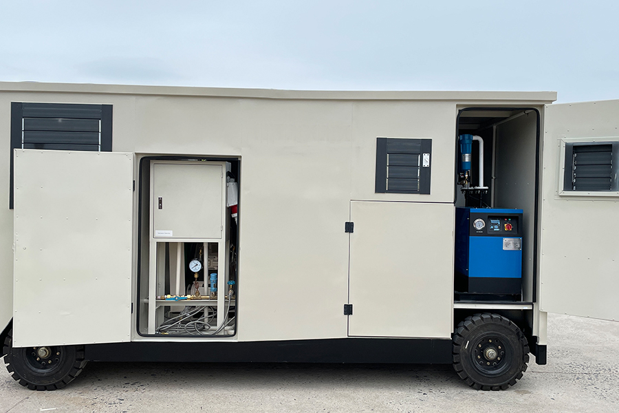 Generator Nitrogen PSA Portabel Tipe Trailer