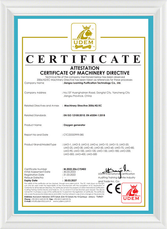 Generator CE-Oksigen