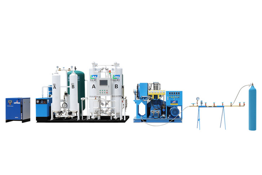 Sistem Pengisian Oksigen di Tempat Medis