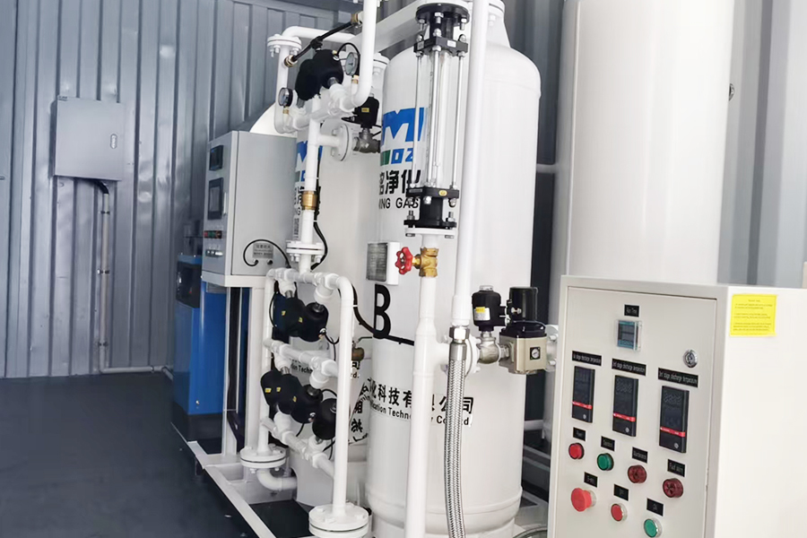 Generator Oksigen 10 Meter Kubik dalam Kontainer